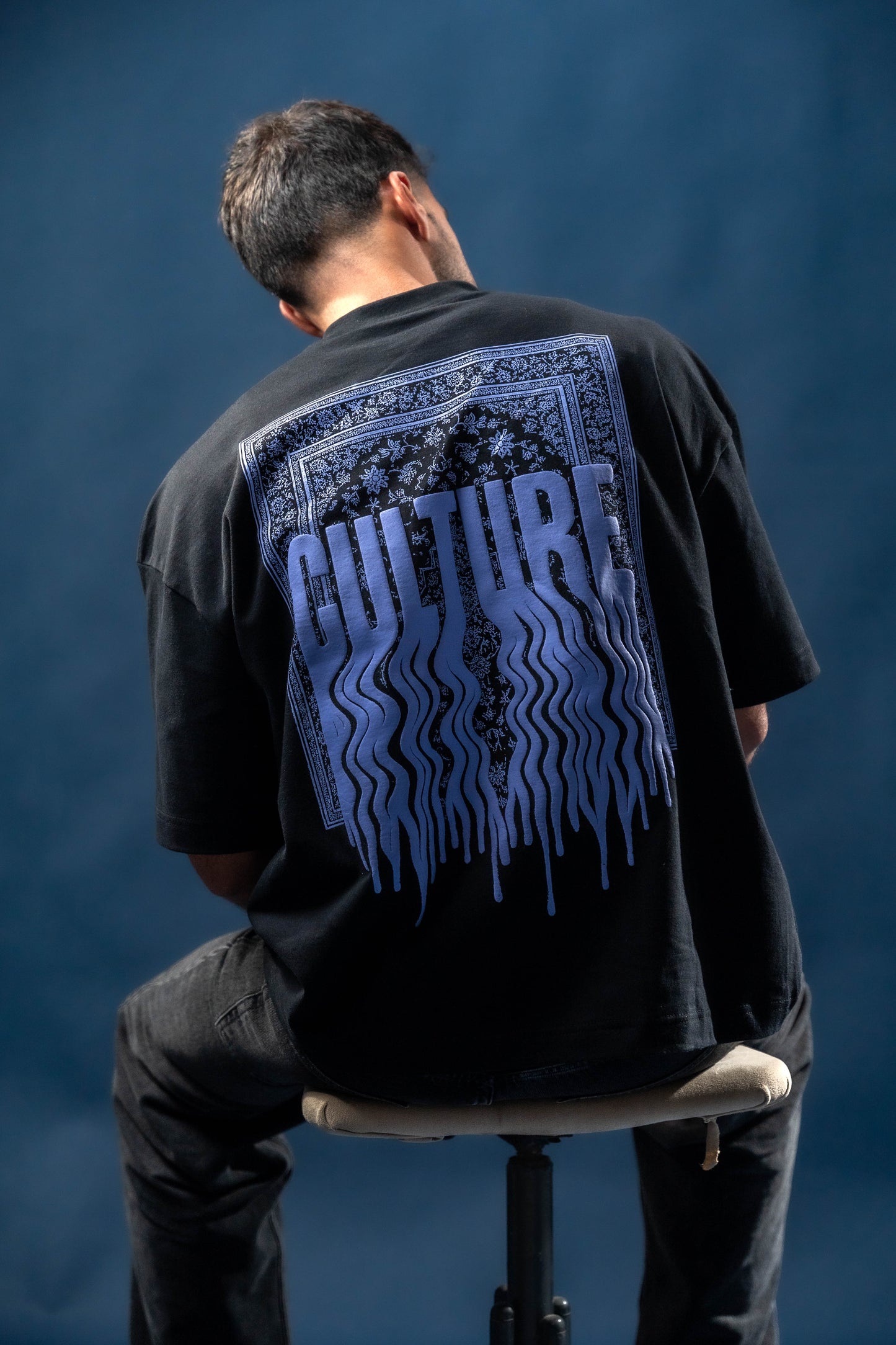 Culture Drip - Oversized Lavender/Black