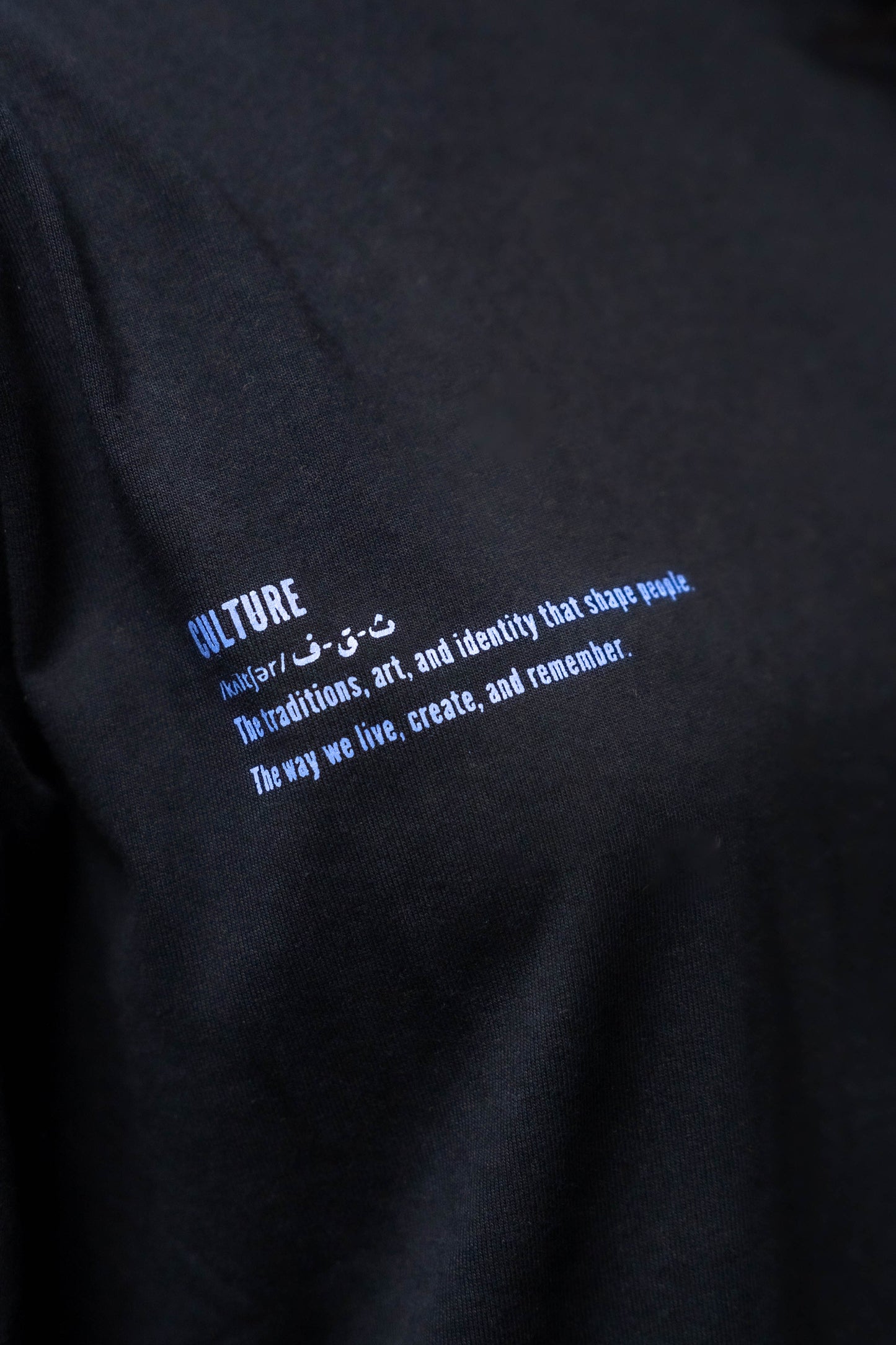 Culture Drip - Oversized Lavender/Black